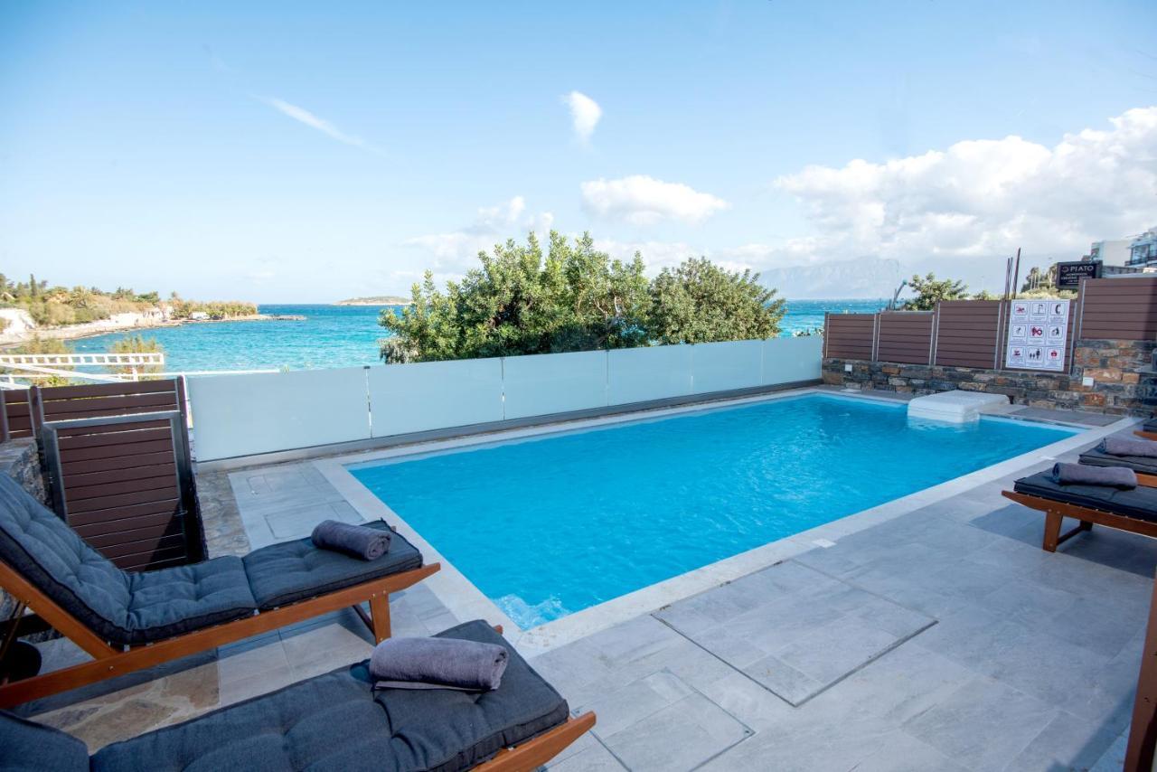 Ammos Lux Apartments Crete Ágios Nikolaos Exterior foto