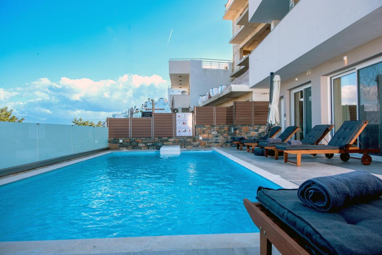 Ammos Lux Apartments Crete Ágios Nikolaos Exterior foto