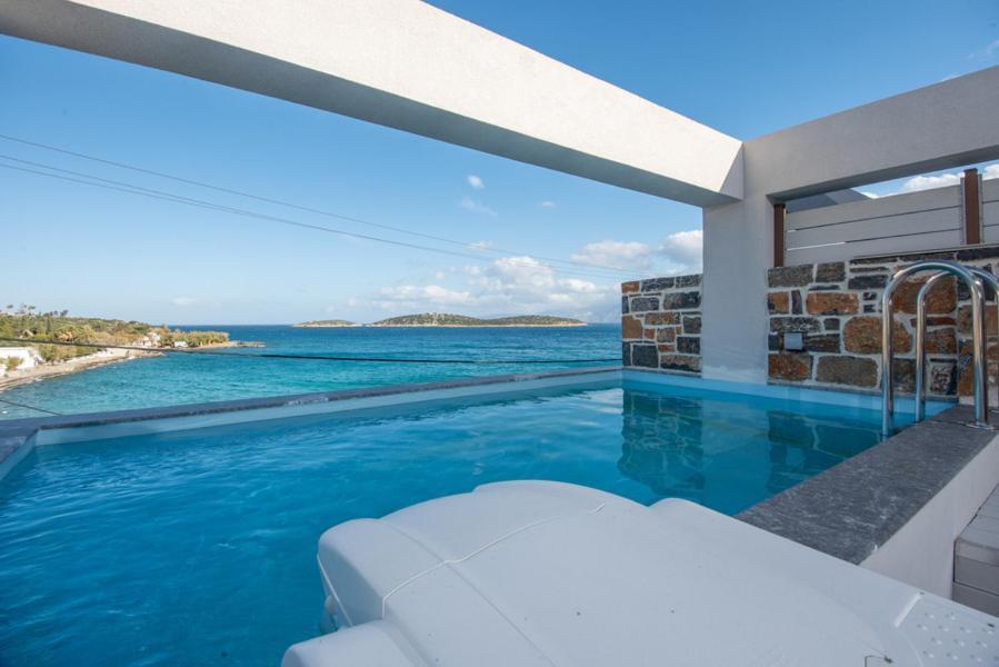 Ammos Lux Apartments Crete Ágios Nikolaos Exterior foto